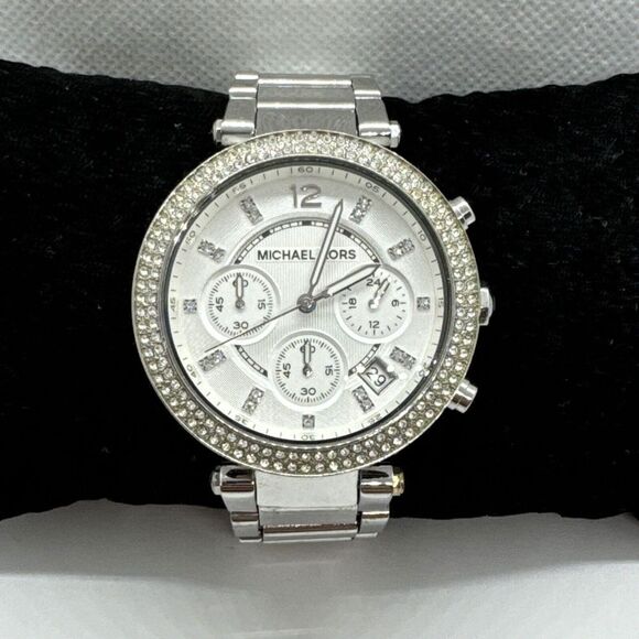 Michael Kors MK5353 Women Silver Stainless Steel Analog Dial Wrist Watch JNA397 main image 10